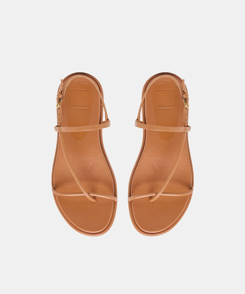 DOM SANDALS SADDLE LEATHER