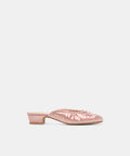 ARDENA SATIN HEELS LT BLUSH SATIN