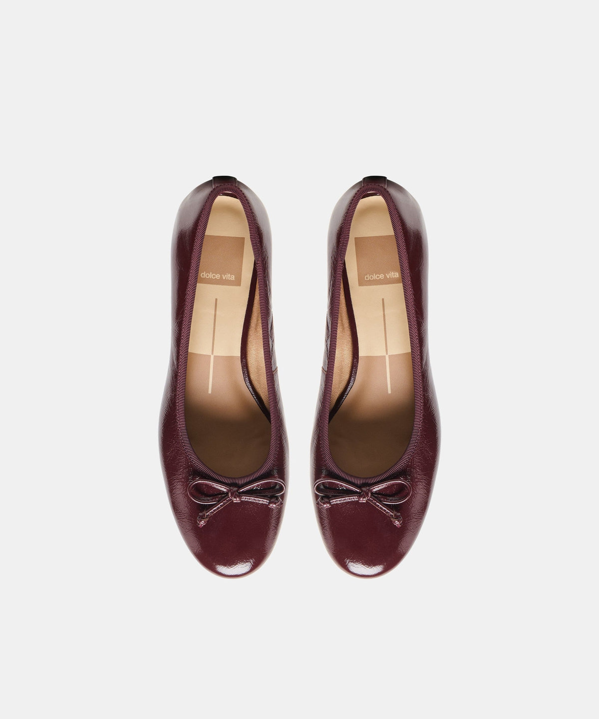 RITLA MID HEELS CRANBERRY LEATHER