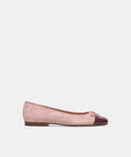 RITLA CAPTOE BALLET FLATS PINK SUEDE