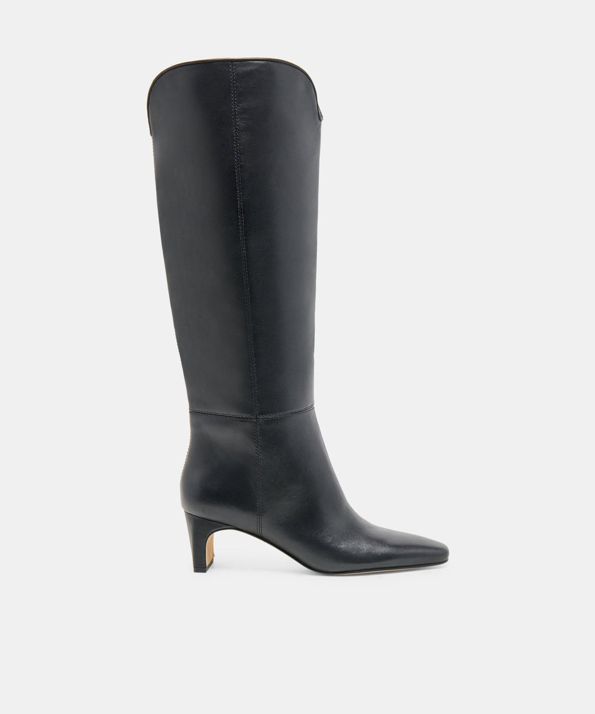 BRION WIDE CALF BOOTS BLACK LEATHER