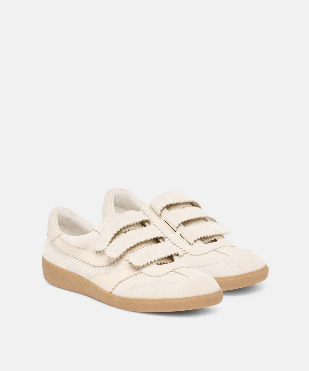 MERIT VELCRO SNEAKERS IVORY LEATHER