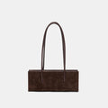 BESTIE HANDBAG ESPRESSO SUEDE