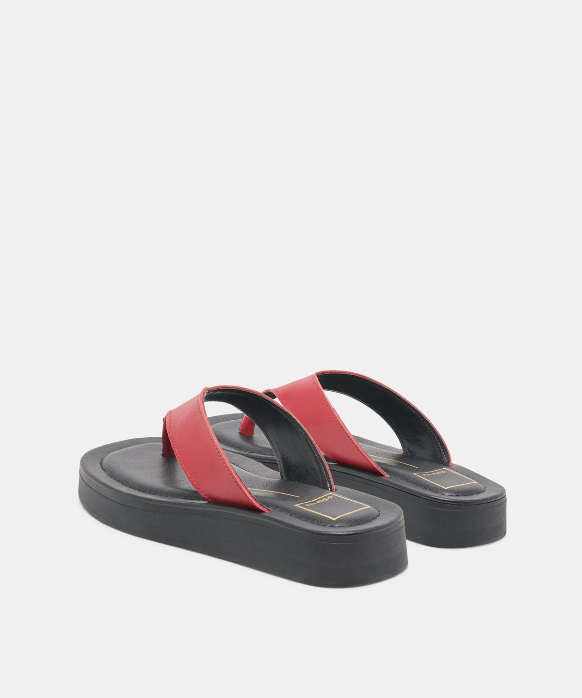 BLAYZE SANDALS RED LEATHER