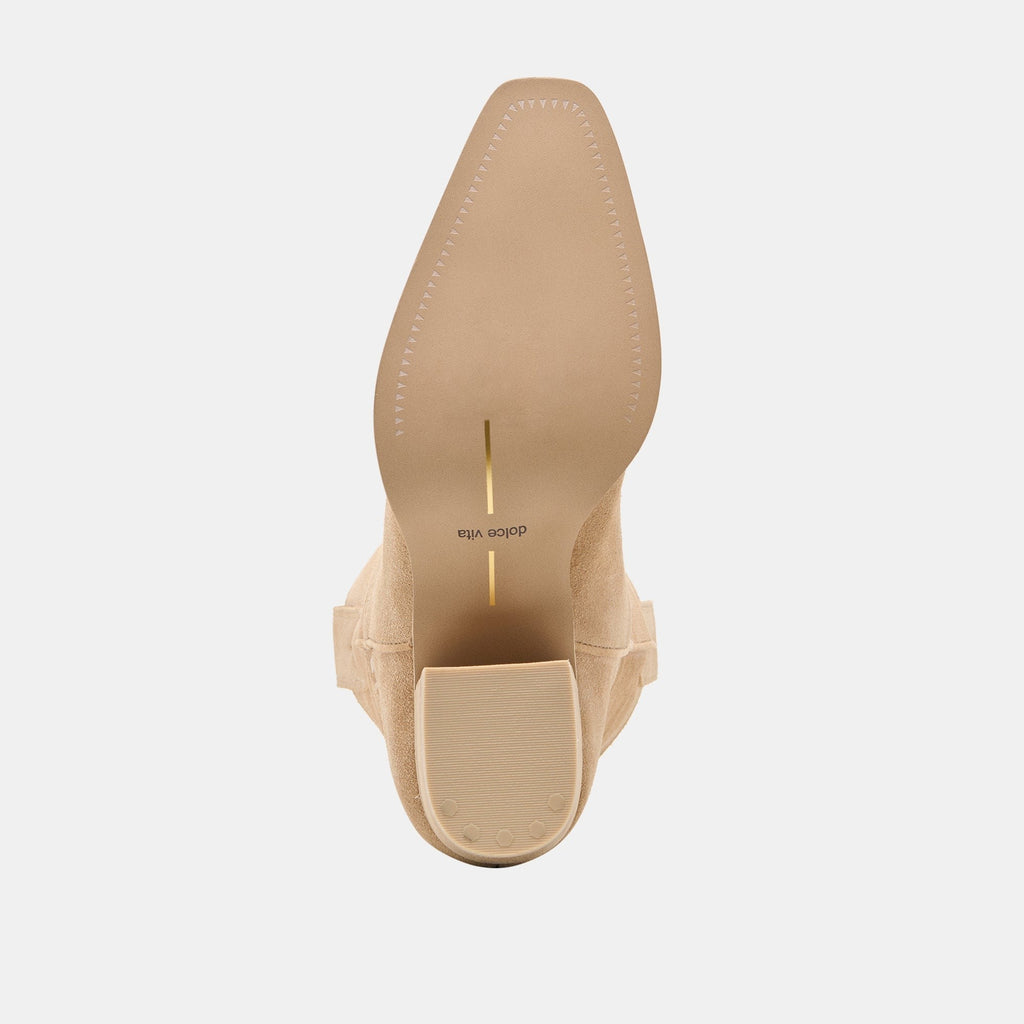 VERGIL BOOTS CAMEL SUEDE