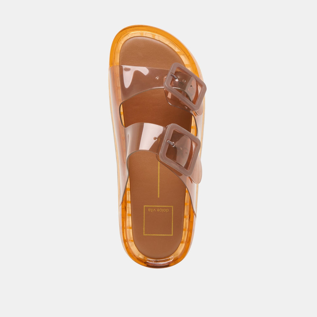 JULIO SANDALS WHISKEY VINYL