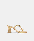 ALAYNA HEELS GOLD LEATHER
