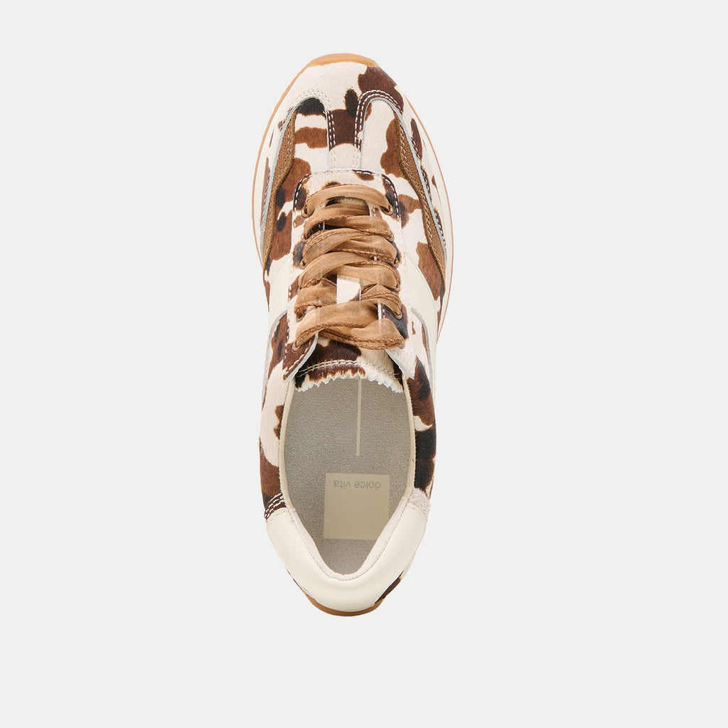 B.NTCD SNEAKERS COCOA TAURUS CALF HAIR