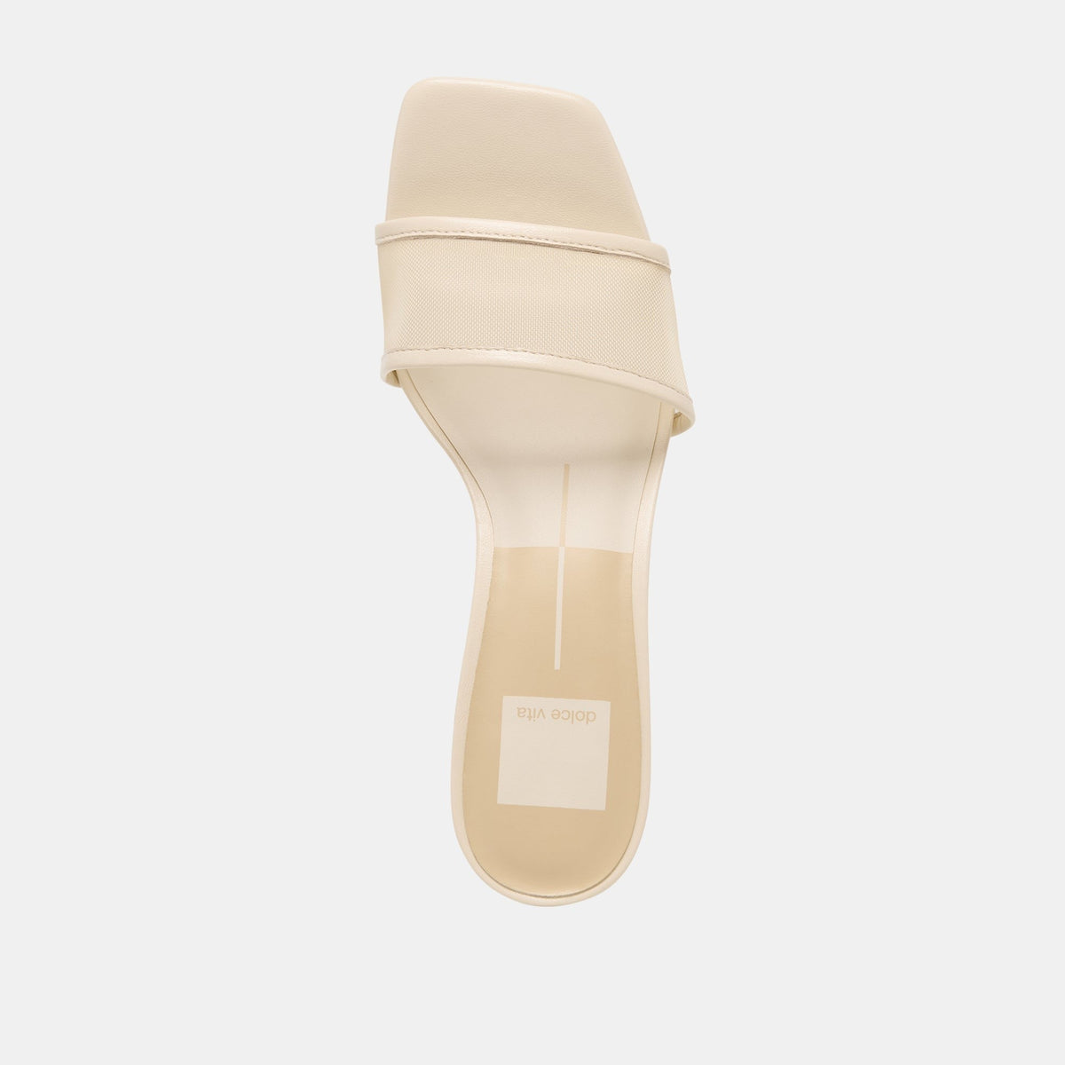 REXA MESH HEELS CREME MESH