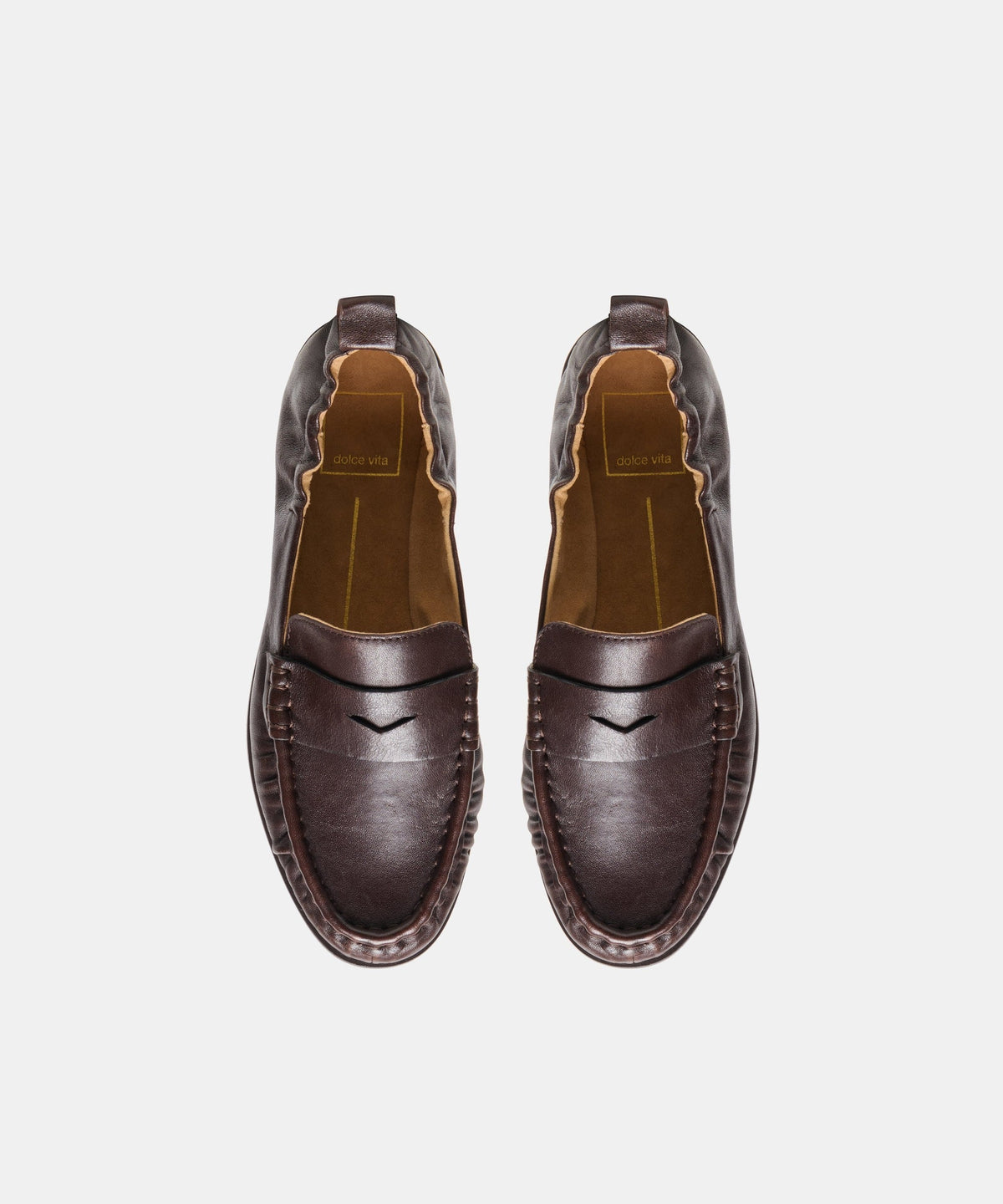 RAMZIE LOAFERS CHOCOLATE LEATHER