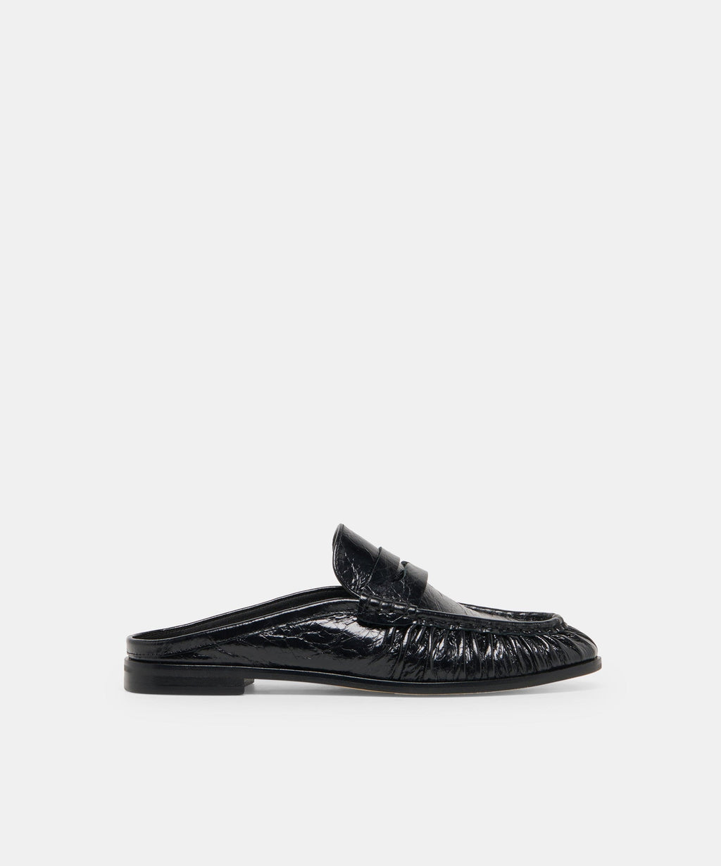 BETZY LOAFERS MIDNIGHT CRINKLE PATENT