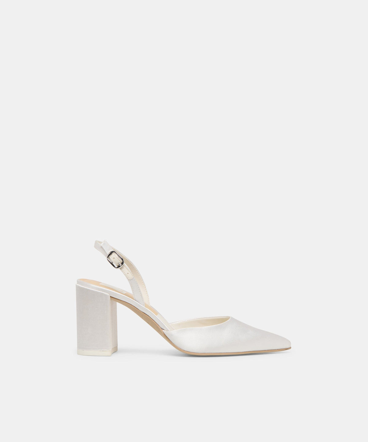 CAREL HIGH HEELS TRUE WHITE SATIN