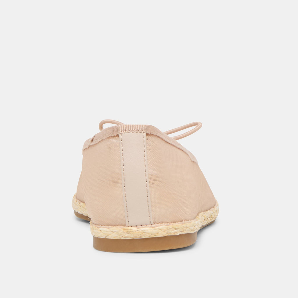 TIANNA MESH BALLET FLATS BLUSH MESH