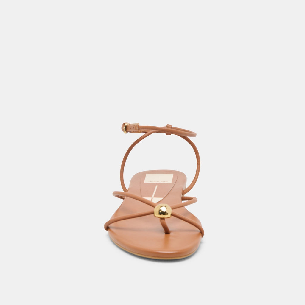 KENLEY SANDALS SADDLE LEATHER