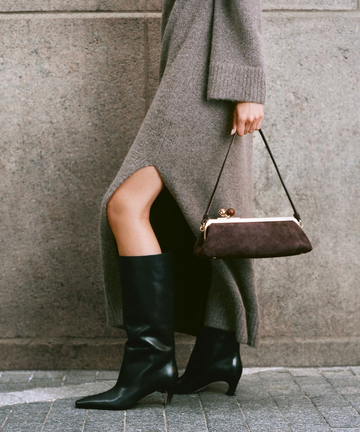 JAZMIN BOOTS BLACK LEATHER
