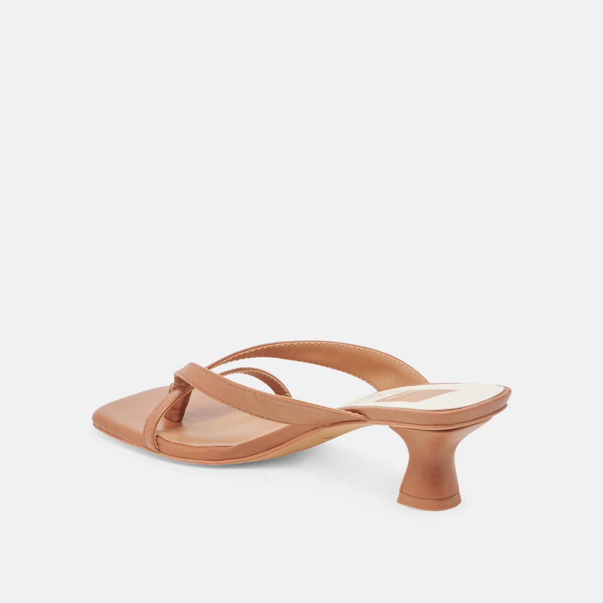 BREVEL WIDE HEELS SADDLE LEATHER