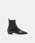 MICHAH BOOTIES BLACK LEATHER