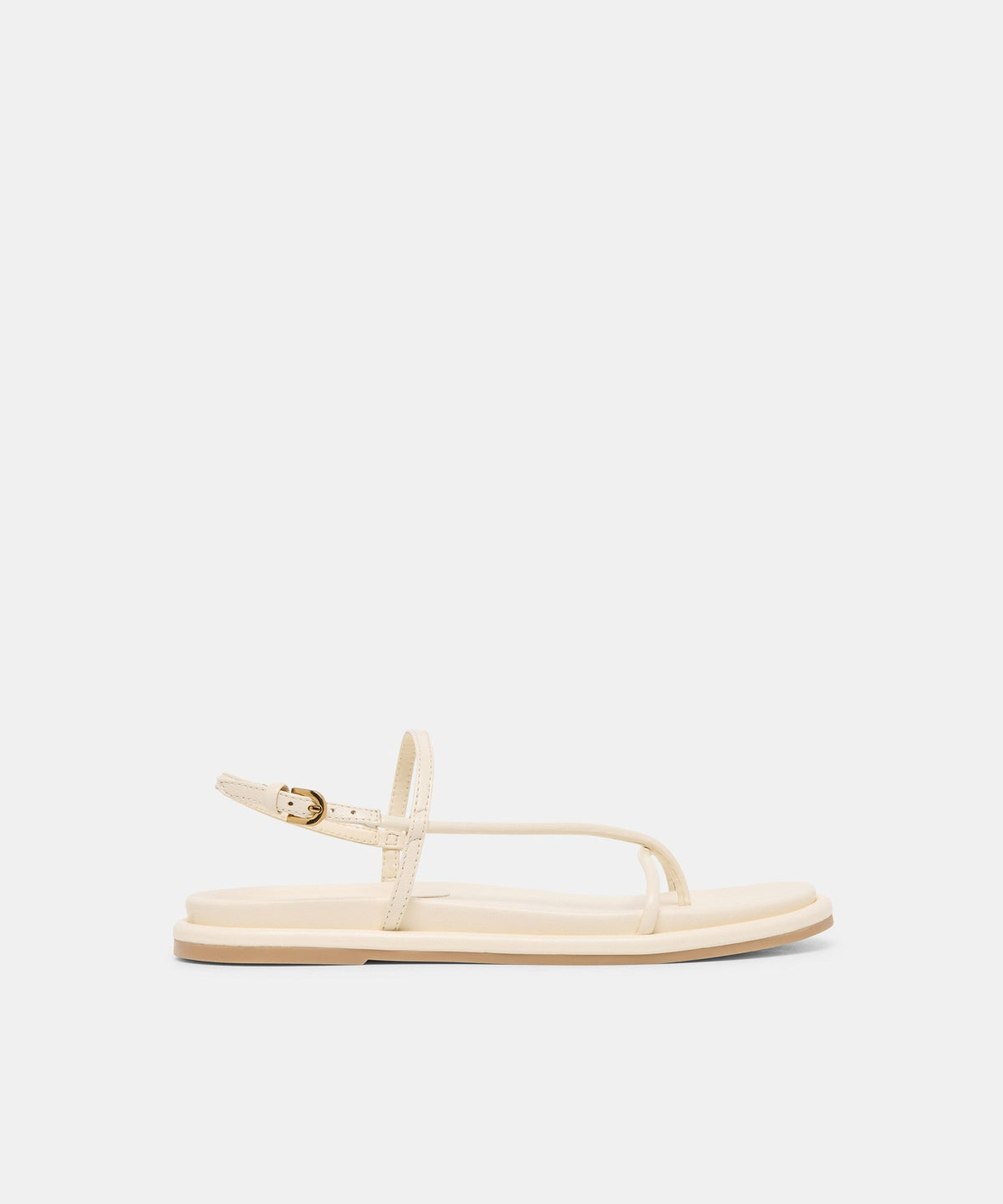 DOM SANDALS OFF WHITE LEATHER